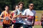 Michael Rimmer during the 800 metres at the Sainsbury's British Championships, Birmingham.